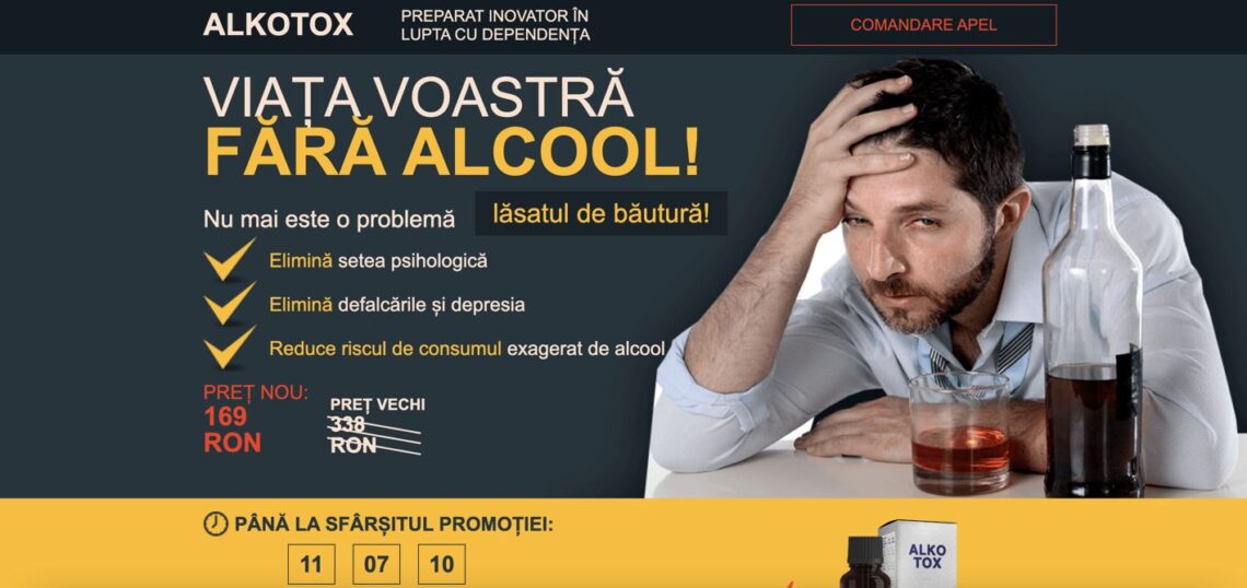 Alkotox România – pareri si opinii, prospect, pret, ce este, compozitie, mod de administrare, contraindicatii, efecte adverse, pareri medici, disponibil in farmacia? Catena? Tei?