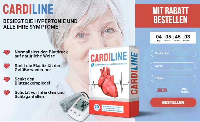 Cardiline Test – Erfahrungen & Bewertungen, Nebenwirkungen, Preis, Kaufen