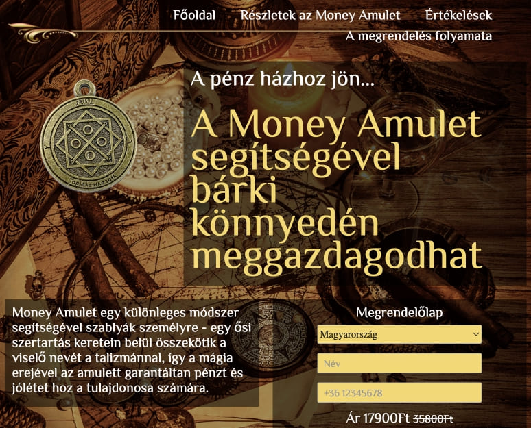 Money Amulet – vélemény, ára, szedése, összetevők, gyógyszertár, átverés?