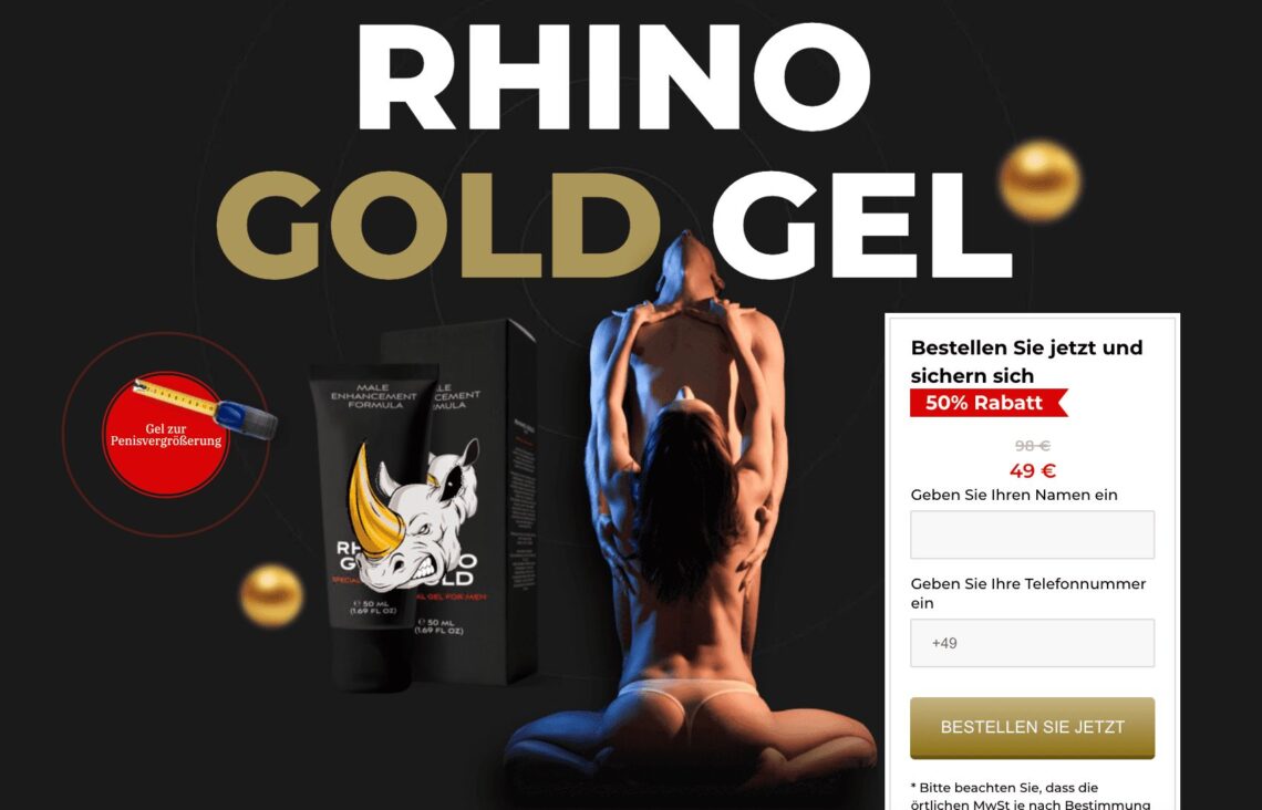 Rhino Gold Gel Test – Erfahrungen & Bewertungen, Nebenwirkungen, Preis, Kaufen