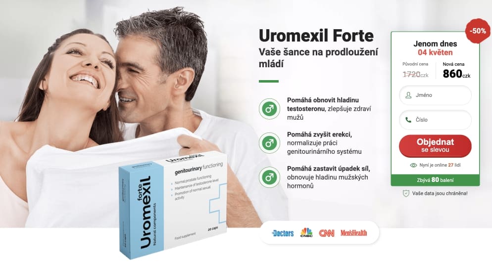 Uromexil Forte – cena, kde koupit, nazory, co je to, kontraindikace, jak to použít
